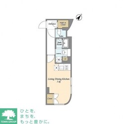 リビオメゾン都立大学の物件間取画像